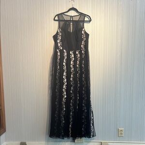 Plus size black City Chic formal dress